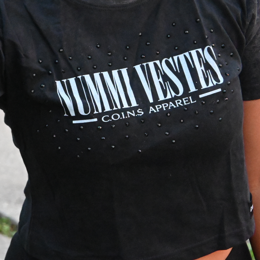 Premium Cotton Womans Acid washed crop T-shirt