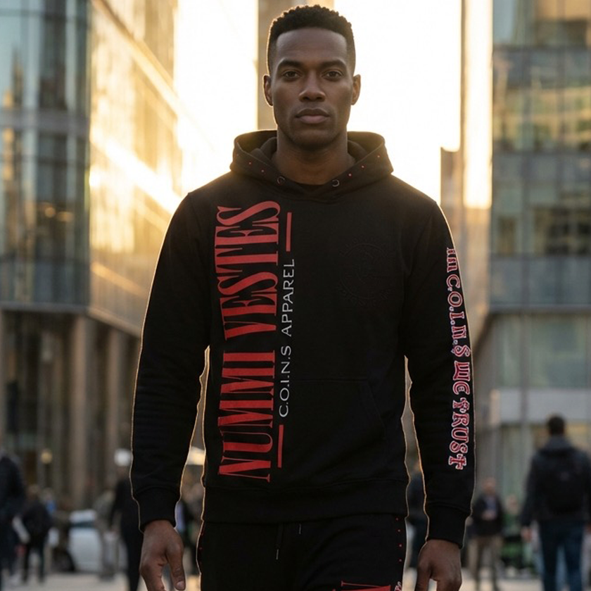 "Superior" Organic Cotton Pullover Hoodie