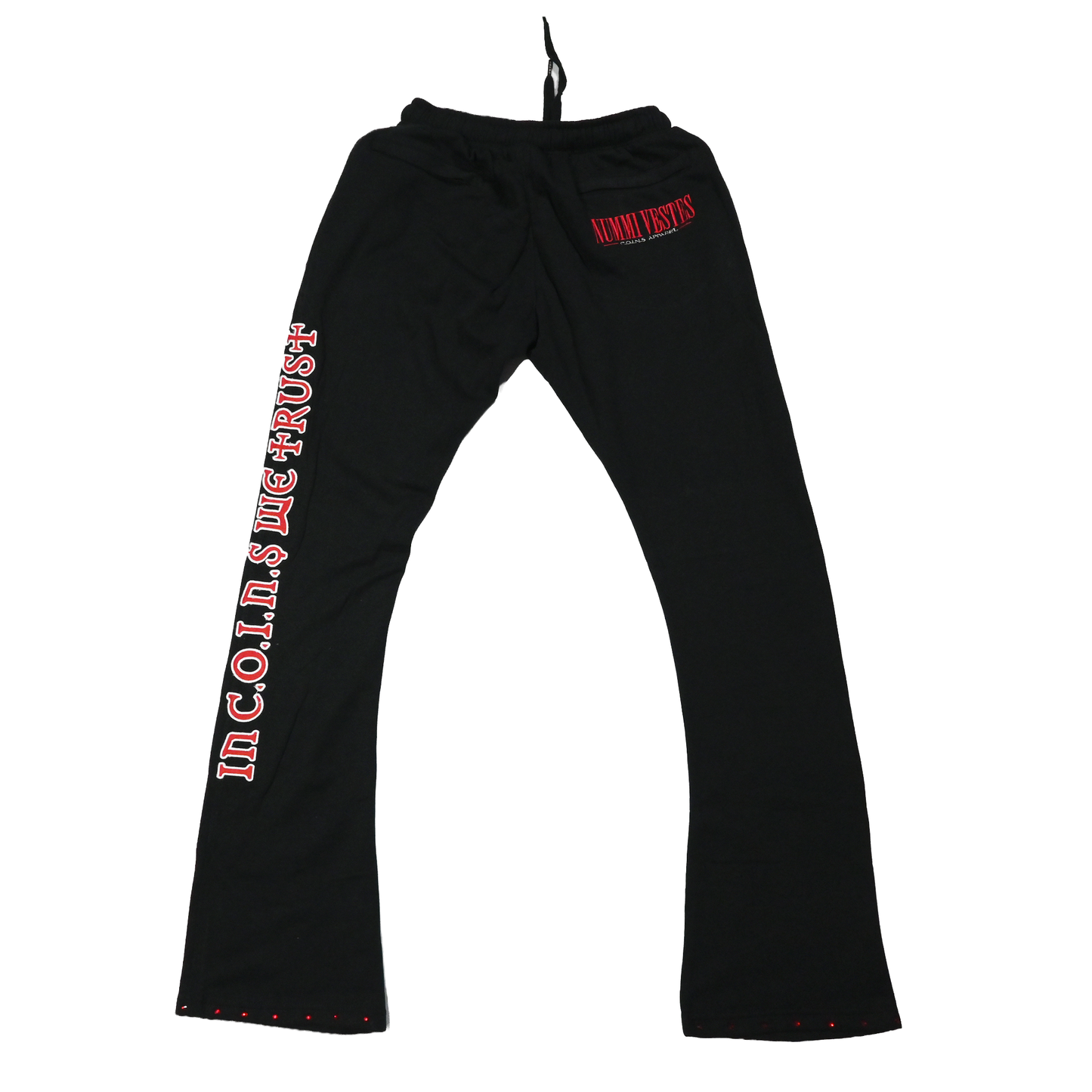 "SUPERIOR" 100% PREMIUM QUALITY COTTON FLARED BOTTOM  SWEATPANTS