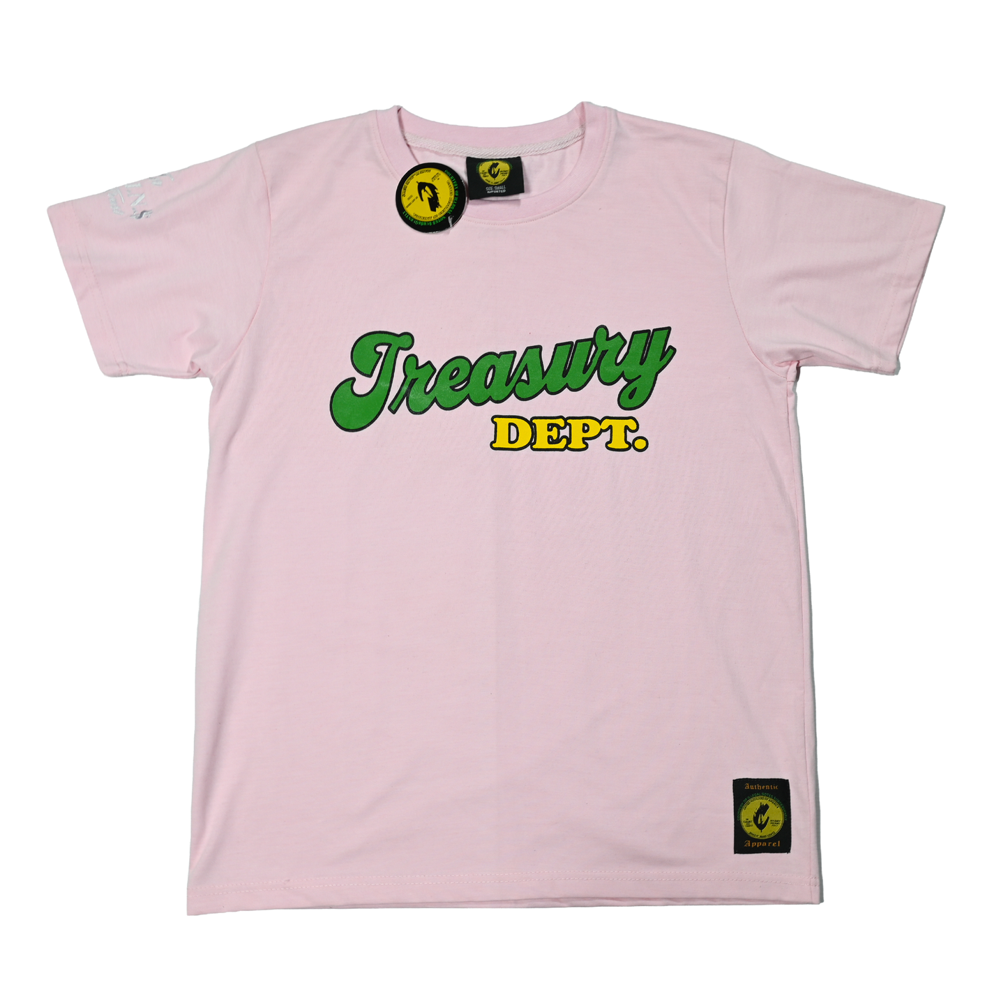 Treasury dept. Crew Neck Short sleeve Cotton Regular Fit T-Shirts