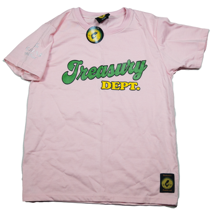 Treasury dept. Crew Neck Short sleeve Cotton Regular Fit T-Shirts