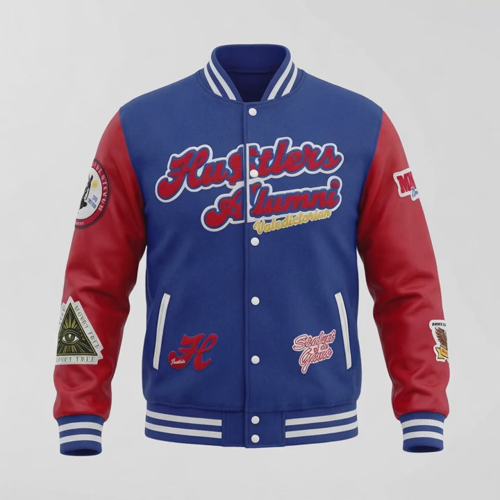 Limited Edition Graphic Varsity Bomber Jacket