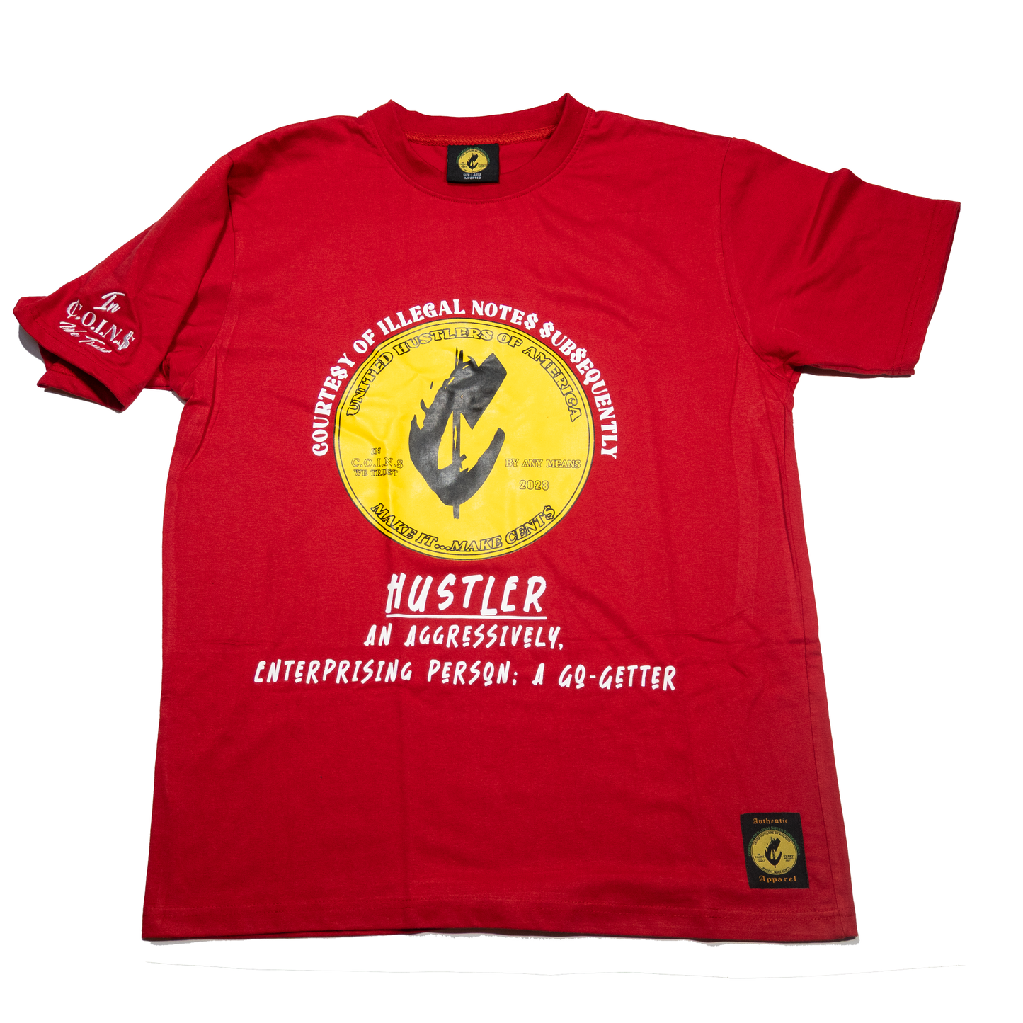Hustler Vol. 1 Crew Neck short Sleeve T-Shirts