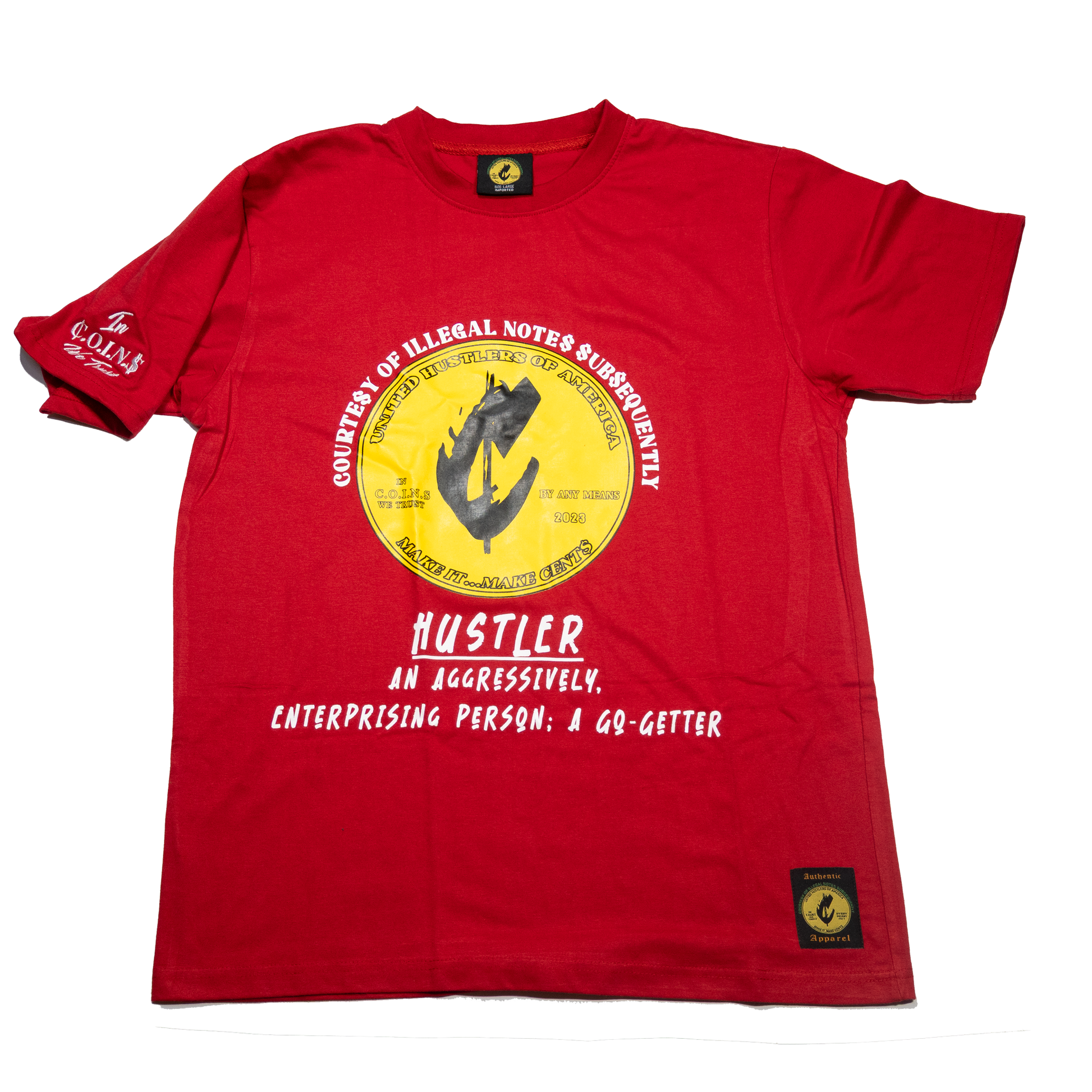 Hustler Vol. 1 Crew Neck short Sleeve T-Shirts