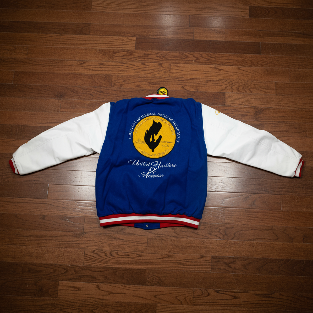 TREASURY DEPT NEW YORK STATE OF MIND VARSITY JACKET