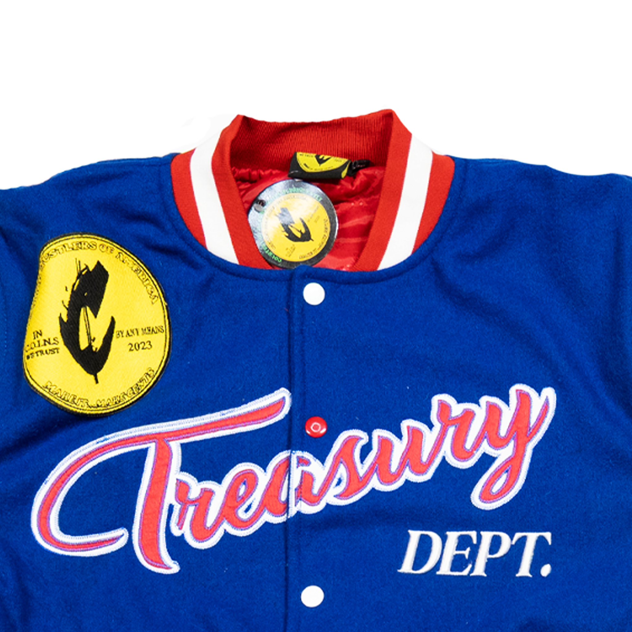 TREASURY DEPT NEW YORK STATE OF MIND VARSITY JACKET