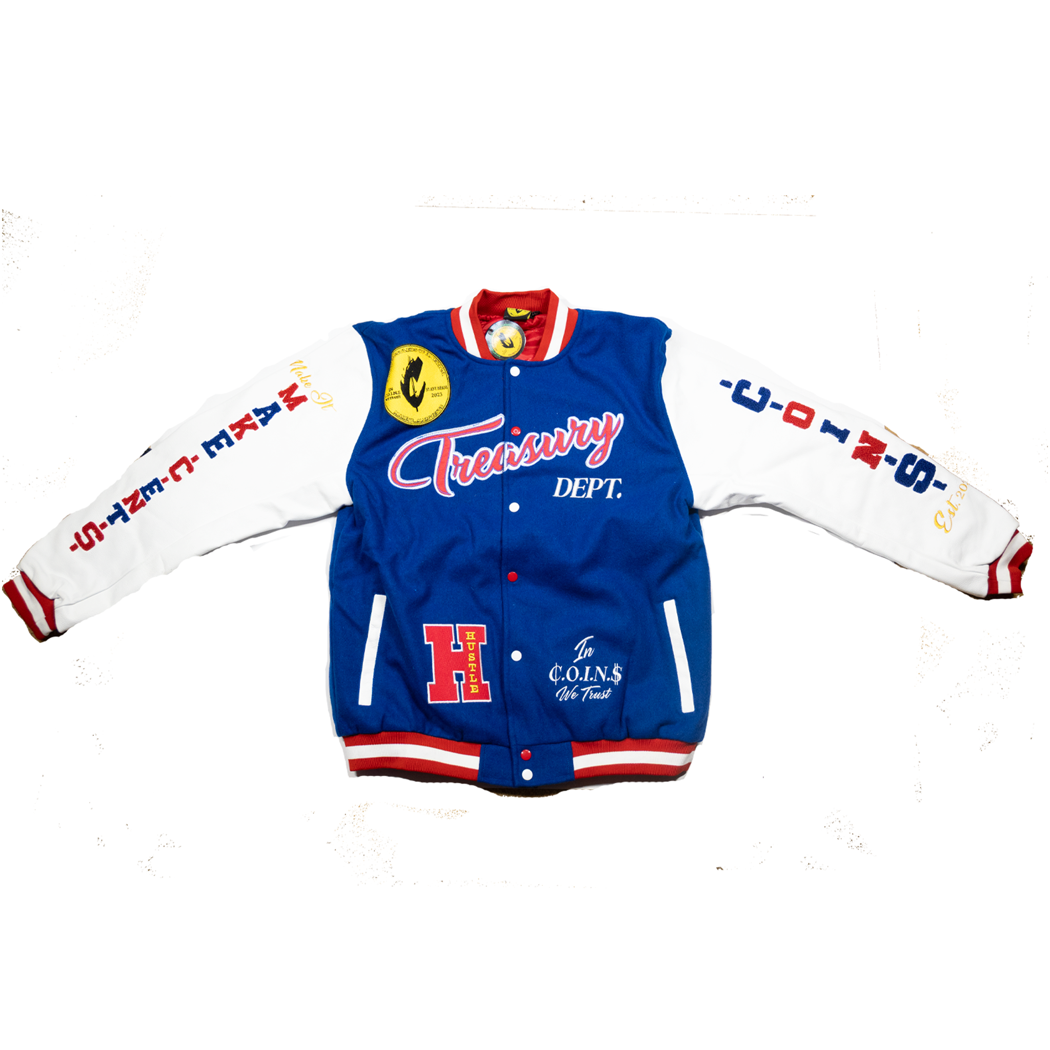 TREASURY DEPT NEW YORK STATE OF MIND VARSITY JACKET